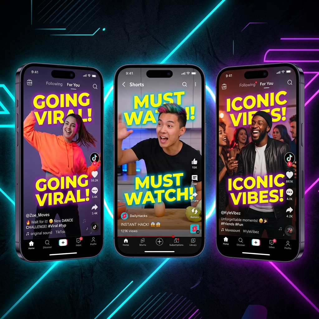 Viral Shorts and TikTok Repurposing